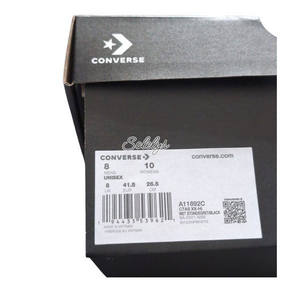 Converse XXHI 3 Multi Strap Wet Stone Blue Grey Knee High Sneaker Womens 10 NEW - Picture 7 of 11